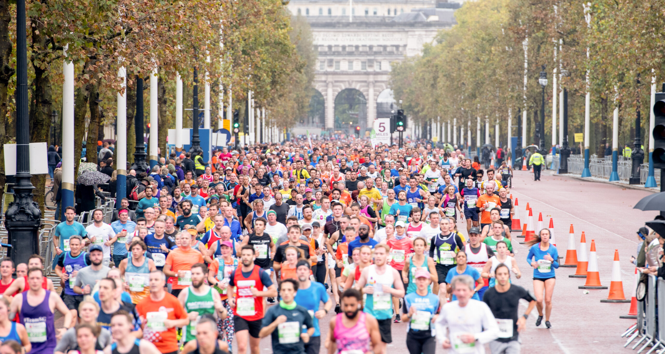 Runners taking part in one of the many marathons offered by Marathon Tours & Travel