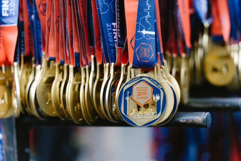Picture of Paris Half Marathon 2025 medals