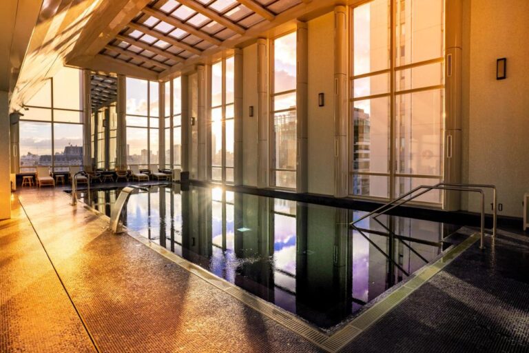 Spa facilities at the Alvear Icon Hotel, hotel used for the Antarctica Marathon 2025