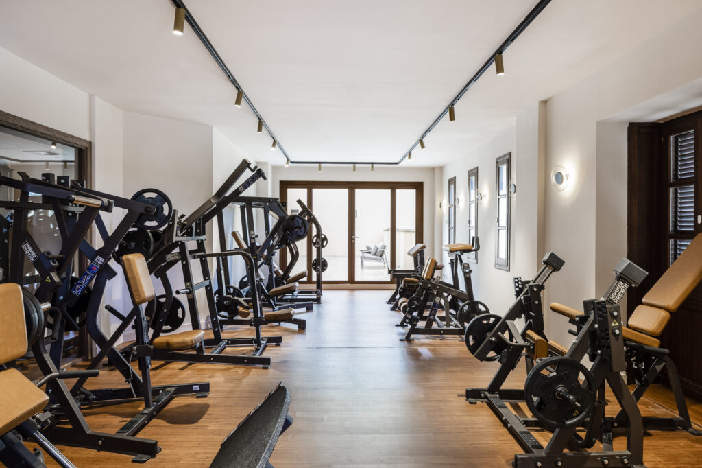 Cardio facilities at the Kimpton Aysla Mallorca