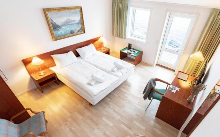Apartment at the Hotel Hvide Falk, hotel option for the Icefjord Midnight Marathon
