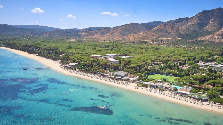 The views available at the Forte Village Resort Sardinia