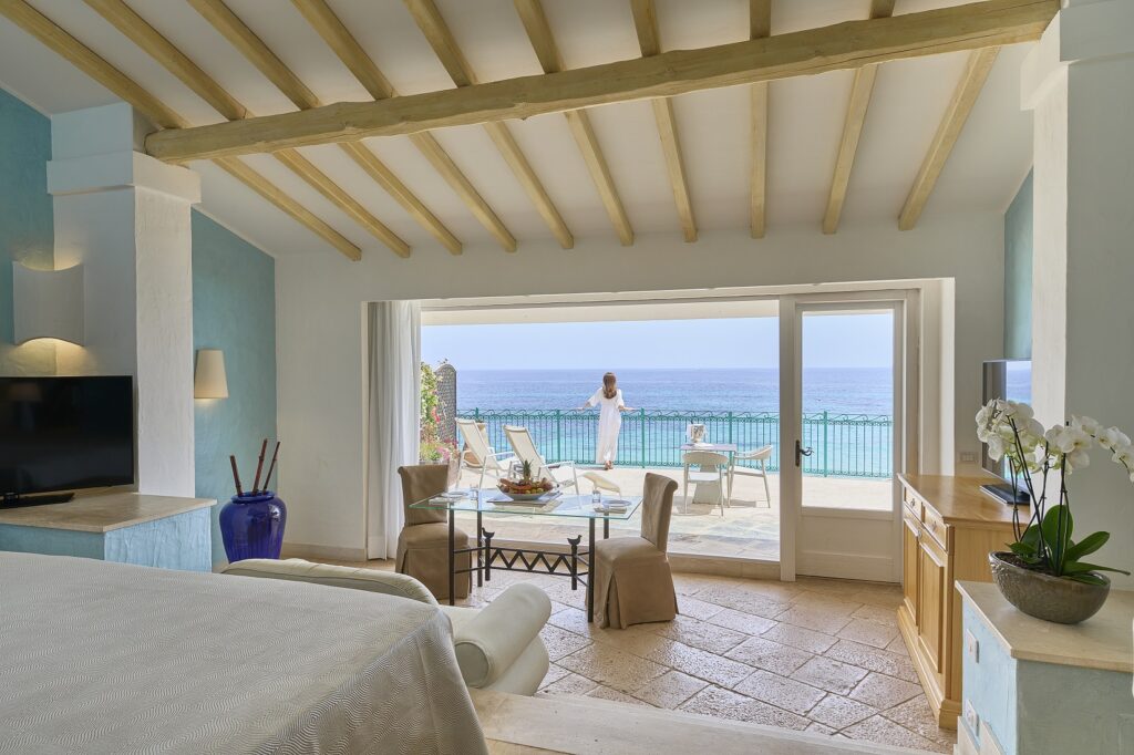 Balcony at the Forte Village Resort Sardinia
