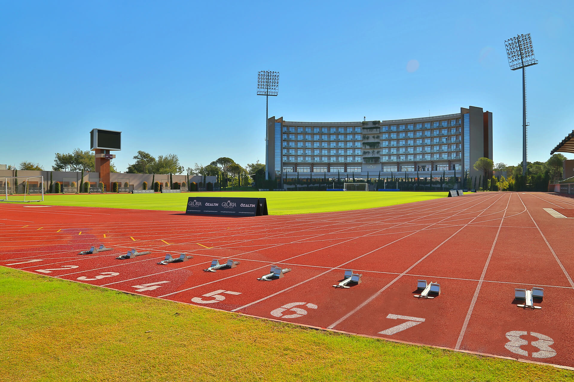 Athletics at the Gloria Sports Arena, Turkey