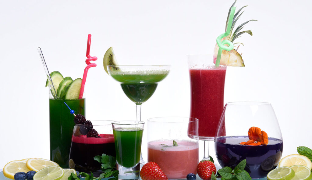 Drinks on offer at the Gloria Sports Arena