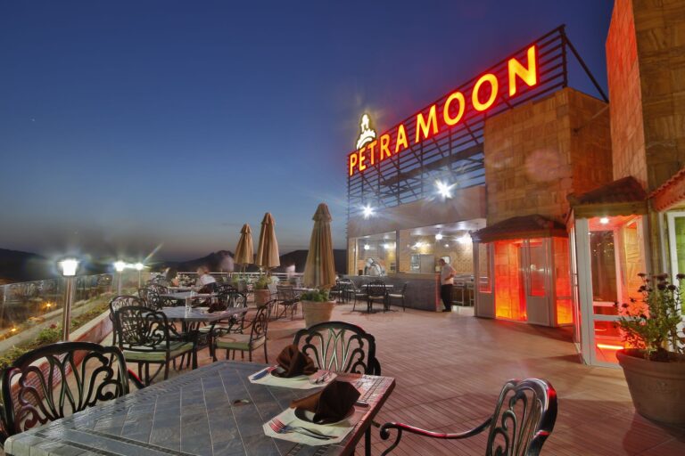 Exterior of the Petra Moon, hotel option for the Petra Desert Marathon 2024