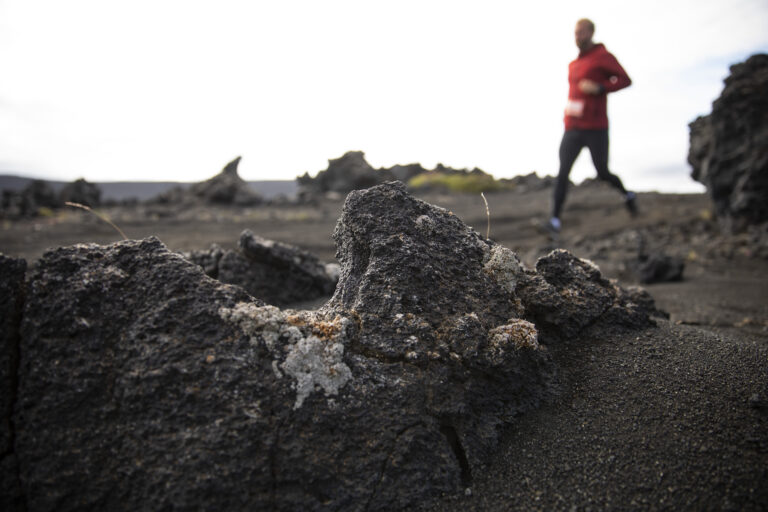 The Iceland Volcano Marathon 2025 takes place over some incredible geological terrain