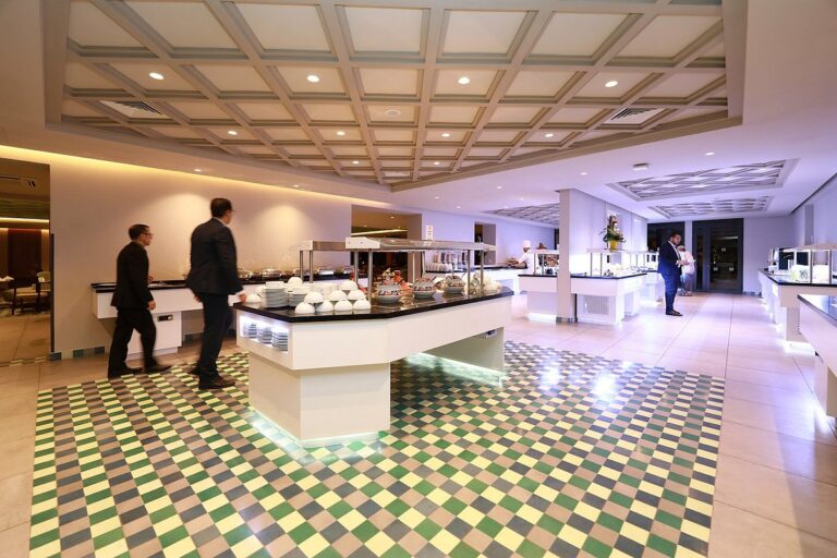 Breakfast offering at the Kenzi Rose Garden Hotel, hotel option for the Marrakech Marathon 2025