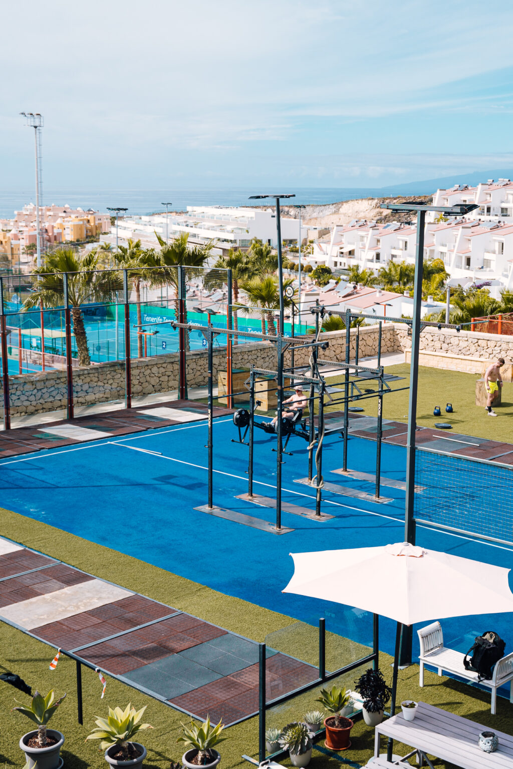 Beautiful views at the Tenerife Top Training facility