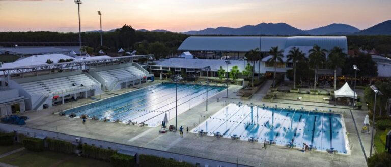 Swimming pool facilities at Thanyapura