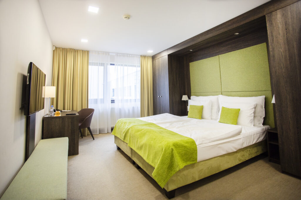 Another shot of the double bedrooms at X Bionic Sphere