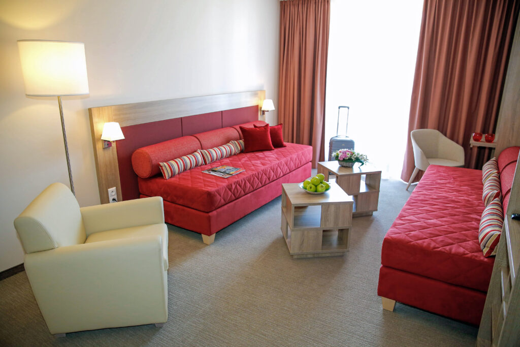 Lounge facilities at X Bionic Sphere