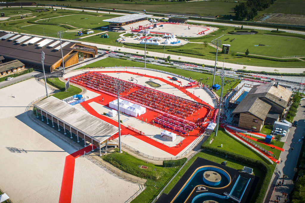 The track facilities at X Bionic Sphere are some of the best in Europe